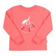 Піжама для дівчинки Бембі ПЖ53 L81-червона з синім - Фото №3