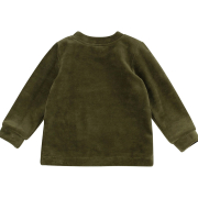 Костюм для хлопчика КС786 велюр Бембі VY6-хакі-чорний - Фото №4