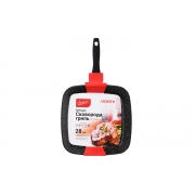 Сковорода-гриль 28 см Gemini Ardesto AR1928GG чорна - Фото №4