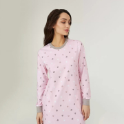 Нічна сорочка з начосом Sentiment Ellen LDF 104/02/02 - Фото №3