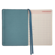 Щоденник недатований А5 320 стор Vibe Leo Planner 252697 димчасто-блакитний - Фото №10