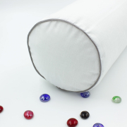 Подушка-валик 8564 Naturale Line 11-2107 White бязь полістирол MirSon - Фото №7