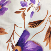 Комплект постільної білизни бавовняний Blue Bloom SoundSleep ранфорс - Фото №7