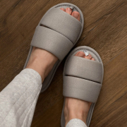 Тапочки домашні жіночі трикотажні Twins сірі - Фото №13