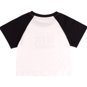 Футболка для дівчинки ФТ37 супрем Бембі 1Y0-білий-чорний - Фото №3