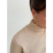 Гольф-джемпер бежевий Art Knit - Фото №4