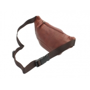 Шкіряна чоловіча сумка на пояс Visconti 720 brown - Фото №3