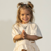 Футболка для дівчинки ФБ986 супрем Бембі 200-молочний - Фото №4