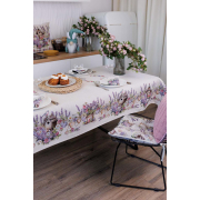 Скатертина гобеленова Лавандовий садочок Прованс - Фото №3
