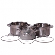 Набір каструль 6 предметів Kamille 5630 S - Фото №3