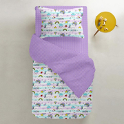 Детский пододеяльник Unicorn & Rainbow ранфорс Cosas - Фото №3