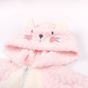 Кигуруми для девочки КБ213 велсофт Бемби 300-розовый - Фото №5