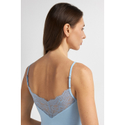 Піжама жіноча Ariadna майка та шорти Ellen LPM 4270/08/01 блакитний - Фото №3