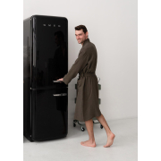 Чоловічий халат Duna M61 фактурний муслін Cosy хакі - Фото №4