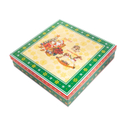 Салатник фарфоровий 26 см Christmas Collection Lefard 986-138 - Фото №3