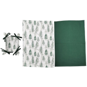 Набір кухонних рушників Christmas tree Soho з хлібницею - Фото №3