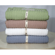 Простынь вафельная Ярослав молочная - Фото №4