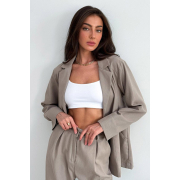 Штани Юджина бавовна-льон Art Knit корда - Фото №5