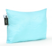 Подушка шовкова середня 1616 Eco Light Blue MirSon - Фото №4
