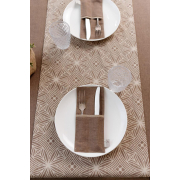 Чохол для столових приборів Кориця Прованс коричневий - Фото №3