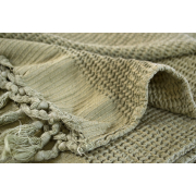 Плед Rius olive Lotus Home оливковий - Фото №4