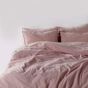 Комплект постільної білизни SoundSleep Stonewash Adriatic pastel pink пастельно-рожевий - Фото №6