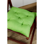Подушка на стілець Фібра Прованс зелена 029609 - Фото №3
