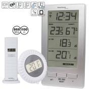 Термогігрометр WS9069 IT Silver Technoline DAS301302 - Фото №7