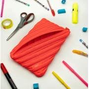 Пенал Zipit neon jumbo ZTJ-NN-2 персиковий - Фото №3