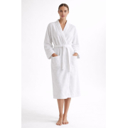 Халат махровий унісекс Kimono Levita SoundSleep білий 400г Туреччина - Фото №16