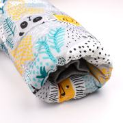 Комбінезон зимовий КБ215 плащівка Бембі X01-сірий-принт - Фото №6