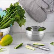 Миска з нержавіючої сталі 22 см 2.5 л Gemini Ardesto AR1622SS - Фото №5