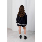 Кардиган для дівчинки Art Knit синій зі смужками - Фото №6