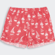 Пижама для девочки ПЖ48 супрем Бемби K11-коралловый-белый - Фото №5