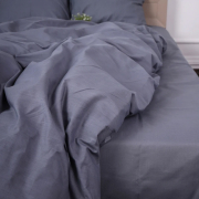 Пододеяльник MirSon бязь 16-5803 Geronimo темно серый - Фото №3