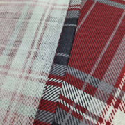 Простирадло фланелеве Flanel Cozy Red SoundSleep фланель клітинка червона - Фото №3