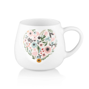 Чашка порцелянова 390 мл Love Ardesto AR3077 - Фото №4