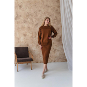 Спідниця в'язана Katrin new Art Knit кориця - Фото №3