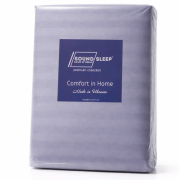 Комплект постільної білизни Fiber Light Grey Stripe Emily мікрофібра світло-сірий - Фото №3