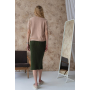 Спідниця в'язана Katrin new Art Knit олива - Фото №5