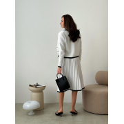 Жакет в'язаний жіночий Gabriel Art Knit білий - Фото №9