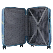 Чемодан 24 M Blue Pattern T5652-2 Semi Line DAS302327 - Фото №4
