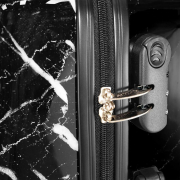 Валіза 24 M Black Marble T5730-2 Semi Line DAS303337 - Фото №8