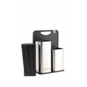 Набір Підставка для ножів та приладдя з дошкою Kamille 7610 - Фото №4