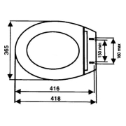 Сидіння для унітазу СУ-79 Sydanit - Фото №3