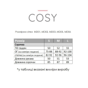 Сорочка жіноча з мусліну Coconut Cosy MD06 чорна - Фото №7