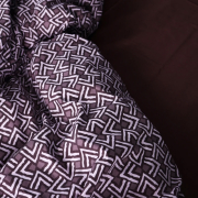 Постельное белье 22-1385 Brown Geometry сатин MirSon - Фото №6