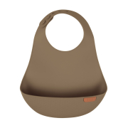 Слинявчик силіконовий Granola Lovi 51/031_bro коричневий - Фото №3