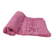 Рушник махровий Bamboo 400г SoundSleep рожевий - Фото №8