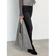 Сумка-шопер Python Art Knit серый - Фото №4